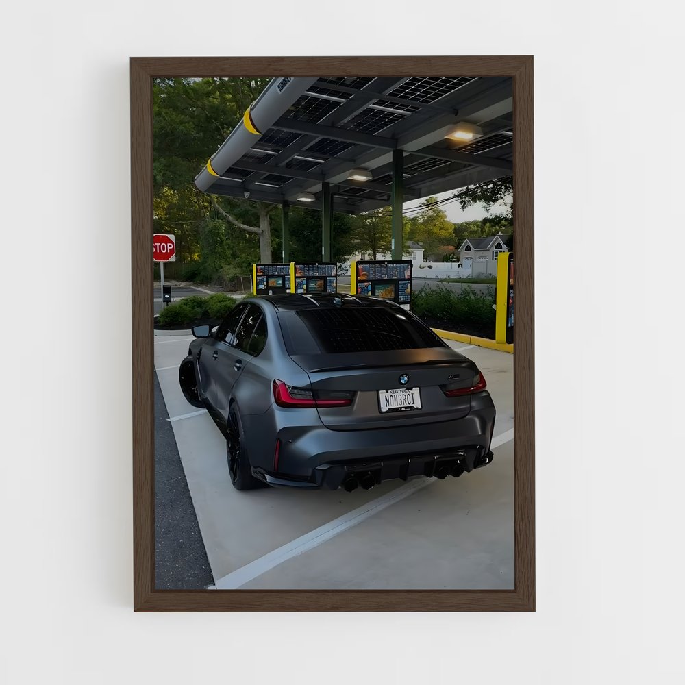 Poster V8 Power – affiche BMW (vue 5)